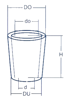 Tube reduction pieces